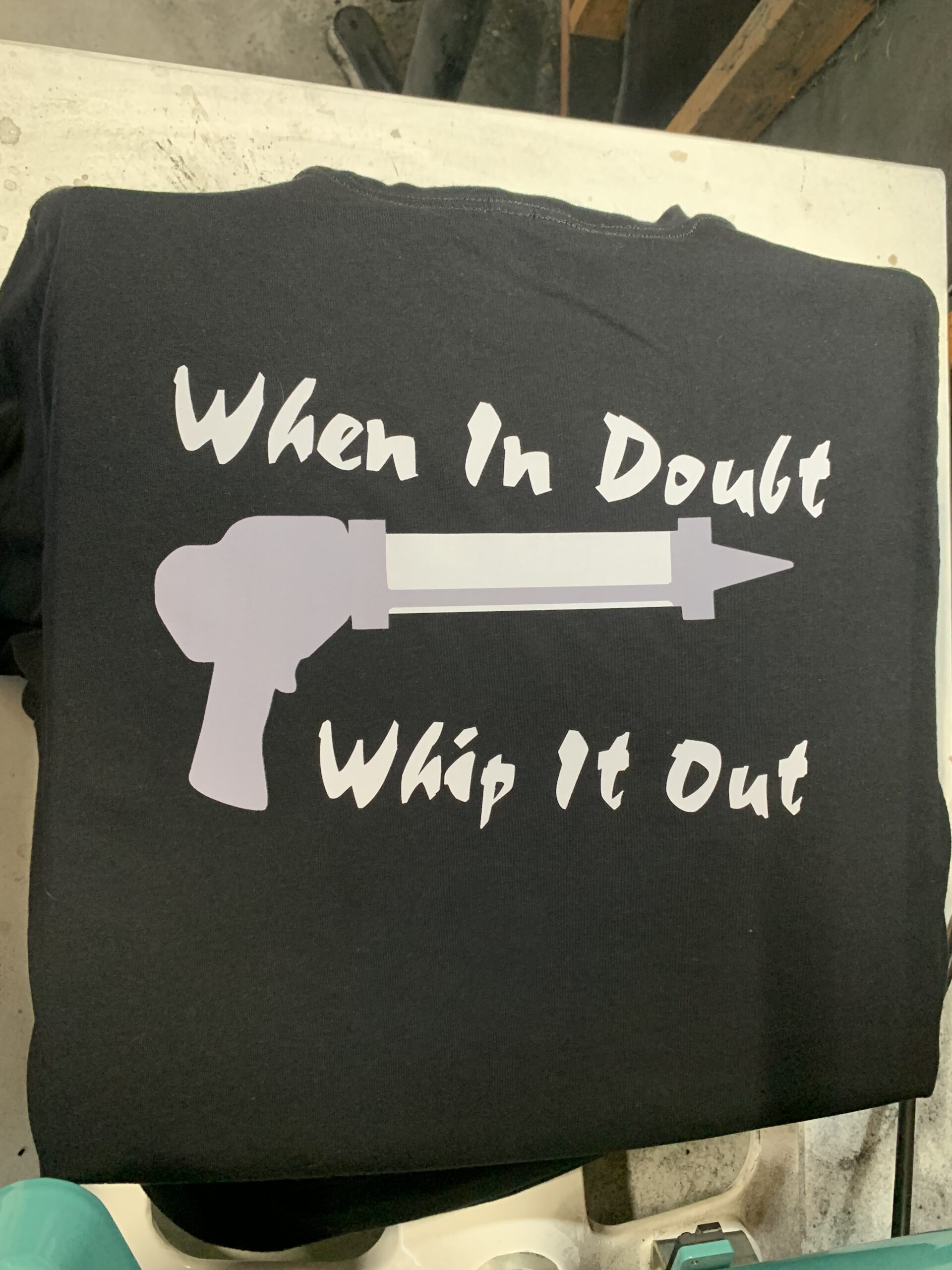 When In Doubt Whip It Out Next Level